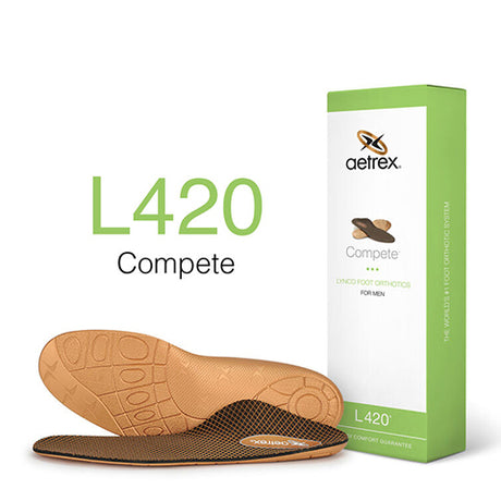 Lynco L420 Compete Orthotic (Men) - Copper Accessories - Orthotics/Insoles - Full Length - The Heel Shoe Fitters