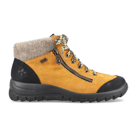 Rieker L7132-00 Eike Ankle Boot (Women) - Yellow Boots - Fashion - Mid Boot - The Heel Shoe Fitters