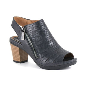 Bussola Landry Heeled Sandal (Women) - Black Sandal - Heel/Wedge - The Heel Shoe Fitters