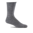 Sockwell Skinny Minnie (Women) - Charcoal Socks - Comp - Over the Calf - The Heel Shoe Fitters