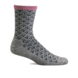 Sockwell Sweet Pea Crew Sock (Women) - Grey Accessories - Socks - Lifestyle - The Heel Shoe Fitters