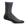 Sockwell Sweet Pea Crew Sock (Women) - Charcoal Accessories - Socks - Lifestyle - The Heel Shoe Fitters