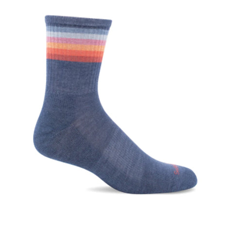 Sockwell Vintage Volley Crew Sock (Women) - Denim Accessories - Socks - Lifestyle - The Heel Shoe Fitters