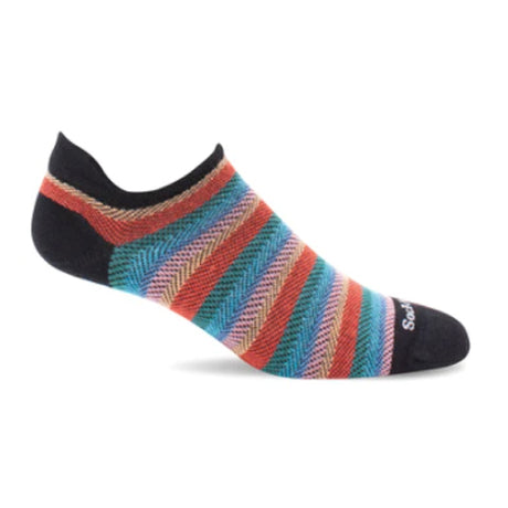 Sockwell Tipsy No Show Sock (Women) - Black Accessories - Socks - Lifestyle - The Heel Shoe Fitters