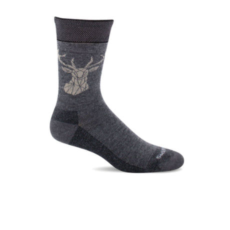 Sockwell Tenderfoot Crew Sock (Men) - Charcoal Accessories - Socks - Lifestyle - The Heel Shoe Fitters