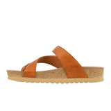 Taos Lola Thong Sandal (Women) - Cognac Leather Sandals - Thong - The Heel Shoe Fitters