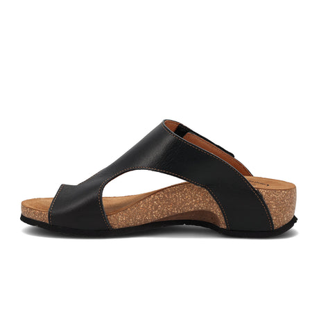 Taos Loop Thong Sandal (Women) - Black Sandals - Thong - The Heel Shoe Fitters
