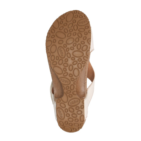 Taos Loop Sandal (Women) - Off White Sandals - Thong - The Heel Shoe Fitters