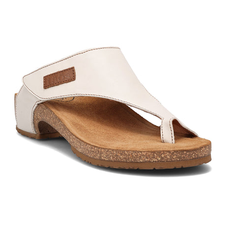 Taos Loop Sandal (Women) - Off White Sandals - Thong - The Heel Shoe Fitters