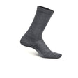 Feetures Everyday Ultra Light Texture Crew Sock (Women) - Gray Accessories - Socks - Lifestyle - The Heel Shoe Fitters