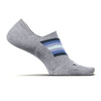 Feetures Everyday Ultra Light No Show Compression Sock (Women) - Chevron Light Gray Accessories - Socks - Lifestyle - The Heel Shoe Fitters
