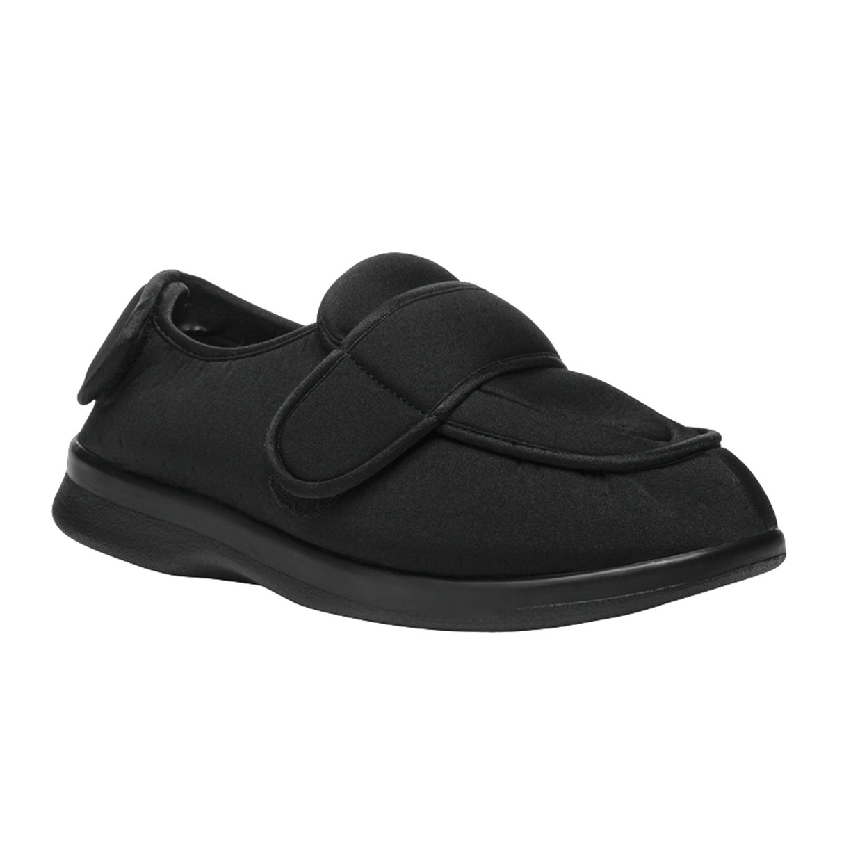 Propet Cronus Slipper (Men) - Black Dress-Casual - Slippers - The Heel Shoe Fitters