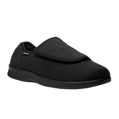 Propet Cush N Foot Slipper (Men) - Black Dress-Casual - Slippers - The Heel Shoe Fitters