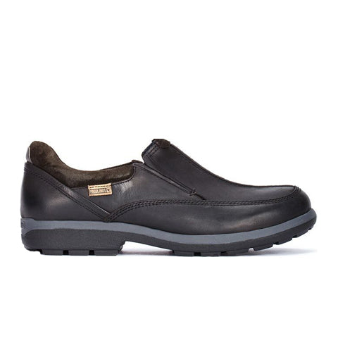 Pikolinos Badajoz M0F-3069SP (Men) - Black/Lead Dress-Casual - Slip Ons - The Heel Shoe Fitters