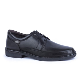Pikolinos Bermeo M0M-4255 Lace Up (Men) - Black Leather Dress-Casual - Oxford - The Heel Shoe Fitters