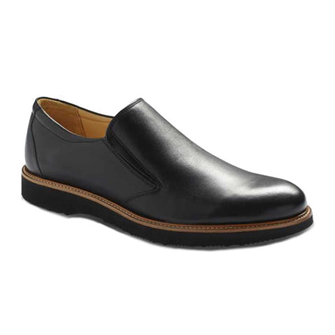 Samuel Hubbard Frequent Traveler (Men) - Black Dress-Casual - Slip Ons - The Heel Shoe Fitters