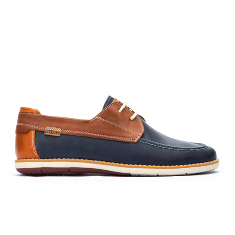 Pikolinos Jucar M4E-1035BFC1 Boat Shoe (Men) - Blue Dress-Casual - Loafers - The Heel Shoe Fitters