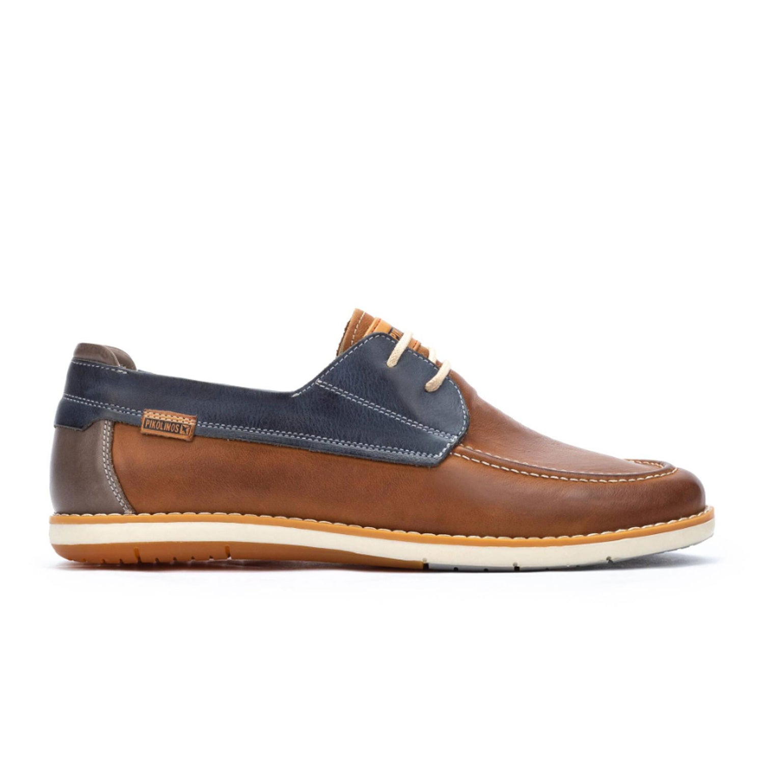 Pikolinos Jucar M4E-1035BFC1 Boat Shoe (Men) - Brandy Leather Dress-Casual - Loafers - The Heel Shoe Fitters