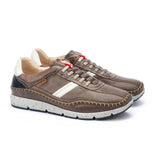 Pikolinos Fuencarrel M4U-6046C1 Sneaker (Men) - Dark Grey Leather Dress-Casual - Sneakers - The Heel Shoe Fitters