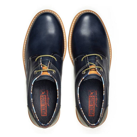 Pikolinos Berna M8J-4366 (Men) - Blue Dress-Casual - Oxfords - The Heel Shoe Fitters
