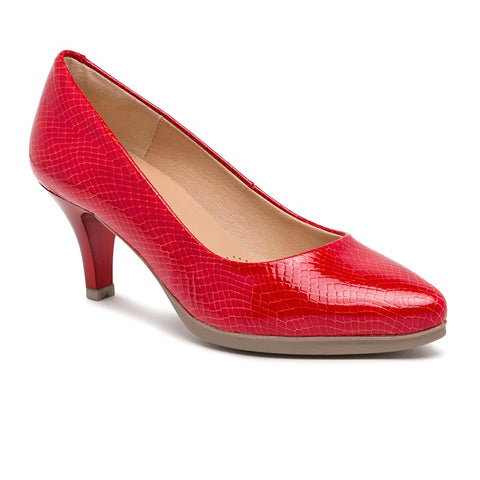 Desiree Mara 1 Heeled Pump (Women) - Rojo Dress-Casual - Heels - The Heel Shoe Fitters