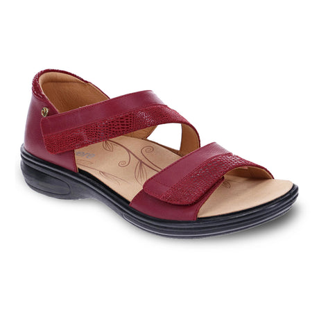 Revere Mauritius Backstrap Sandal (Women) - Cherry Lizard Sandals - Backstrap - The Heel Shoe Fitters