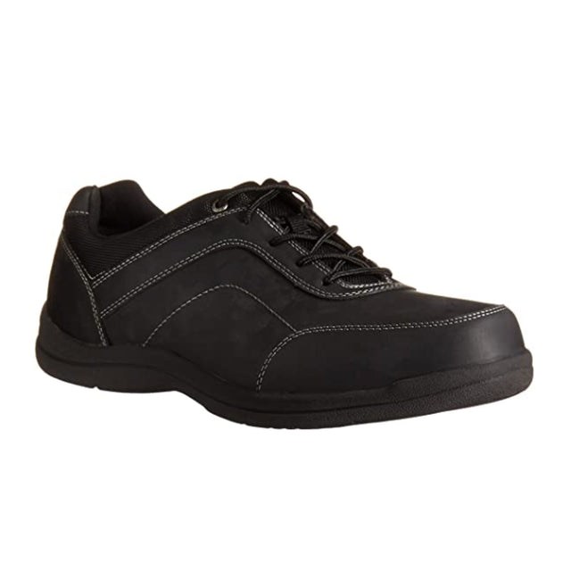 Propet Gino (Men) - Black Dress-Casual - Lace Ups - The Heel Shoe Fitters