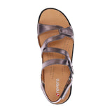 Revere Miami Backstrap Sandal (Women) - Gunmetal Sandals - Backstrap - The Heel Shoe Fitters