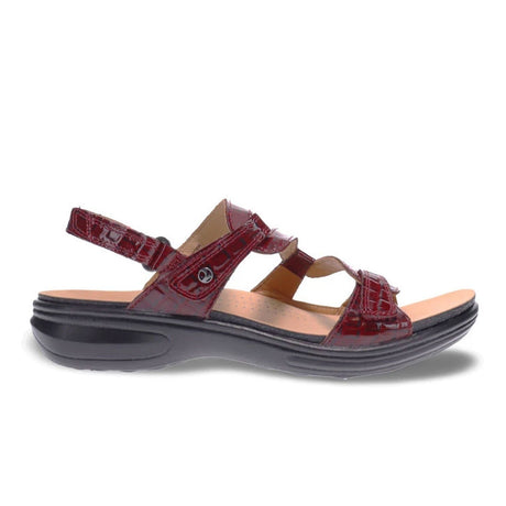 Revere Miami Backstrap Sandal (Women) - Red Croc Sandals - Backstrap - The Heel Shoe Fitters