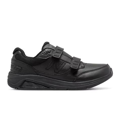 New Balance 928 v3 Hook & Loop Walking Shoe (Men) - Black Athletic - Walking - The Heel Shoe Fitters