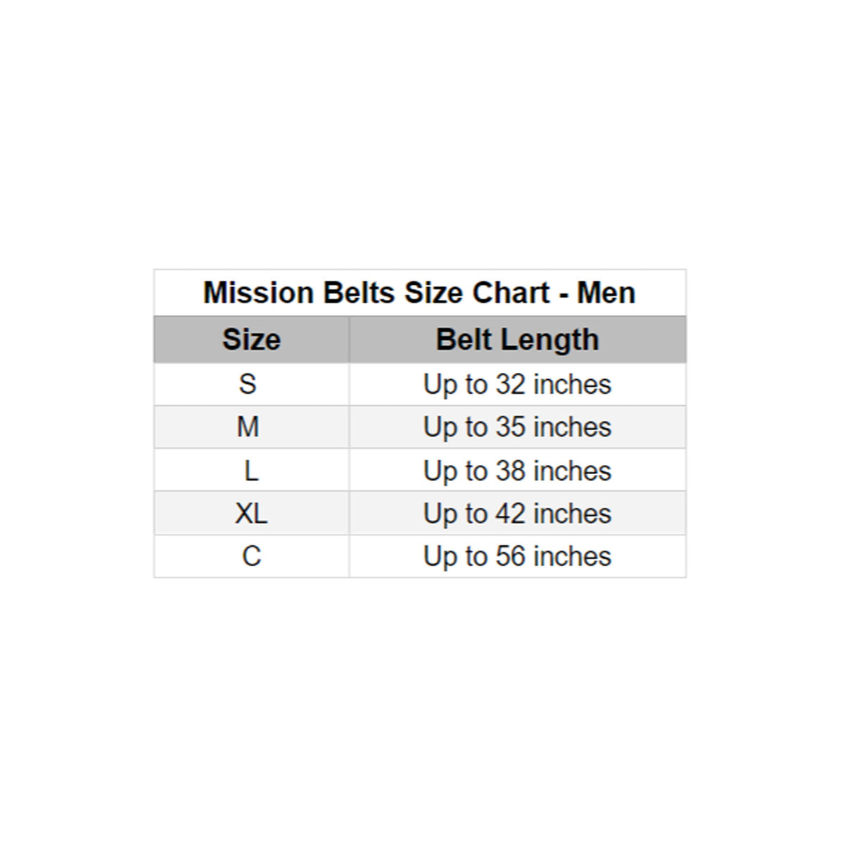 Mission Belts Unobtainium Belt Wide (Men) - Swat Black/Cool Grey Leather Accessories - Belts - Leather - The Heel Shoe Fitters