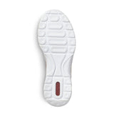 Rieker N42V1-40 Nikita Sneaker (Women) - Cement/Weiss Dress-Casual - Lace Ups - The Heel Shoe Fitters