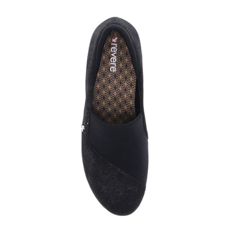 Revere Naples Stretch Loafer (Women) - Midnight Dress-Casual - Loafer - The Heel Shoe Fitters