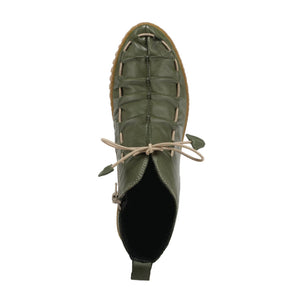 Spring Step Nespea Slip On (Women) - Olive Green Dress-Casual - Slip Ons - The Heel Shoe Fitters