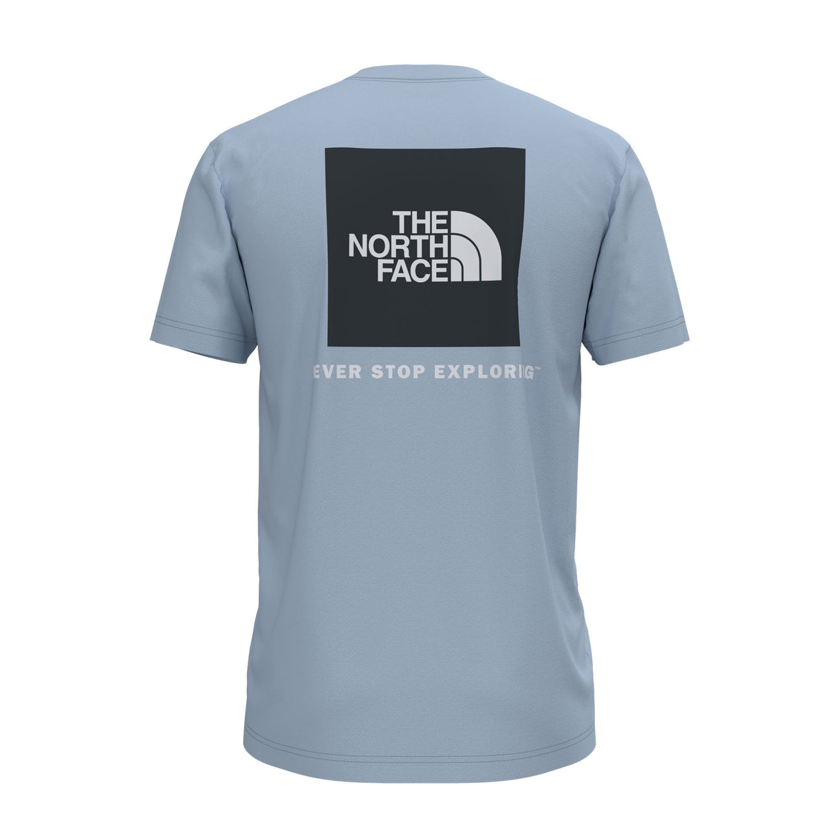 The North Face Short Sleeve Box NSE Tee (Men) - Beta Blue Apparel - Top - Short Sleeve - The Heel Shoe Fitters