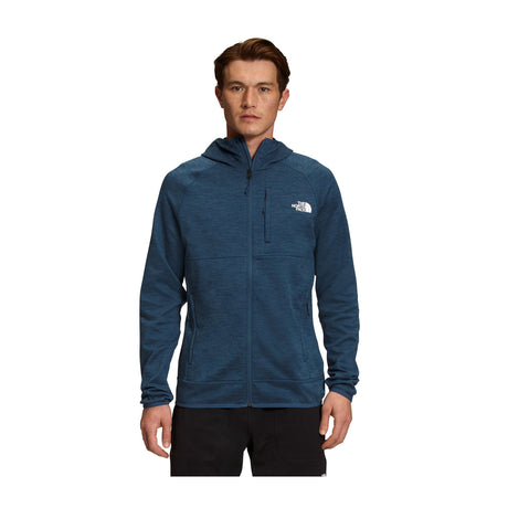 The North Face Canyonlands Hoodie (Men) - Shady Blue Heather Apparel - Jacket - Lightweight - The Heel Shoe Fitters
