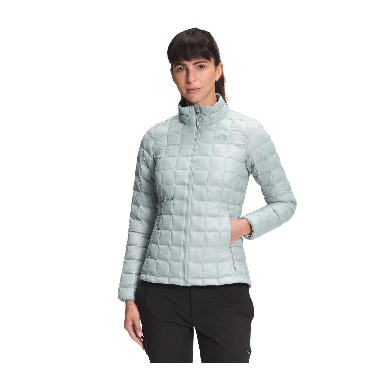 Silver north face women's on sale jacket