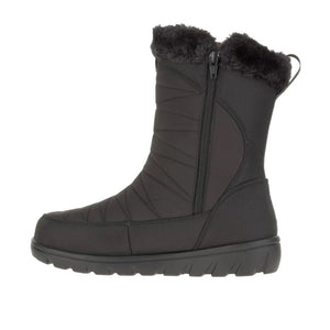 Kamik Hannah Zip Mid Winter Boot (Women) - Black Boots - Winter - Mid Boot - The Heel Shoe Fitters