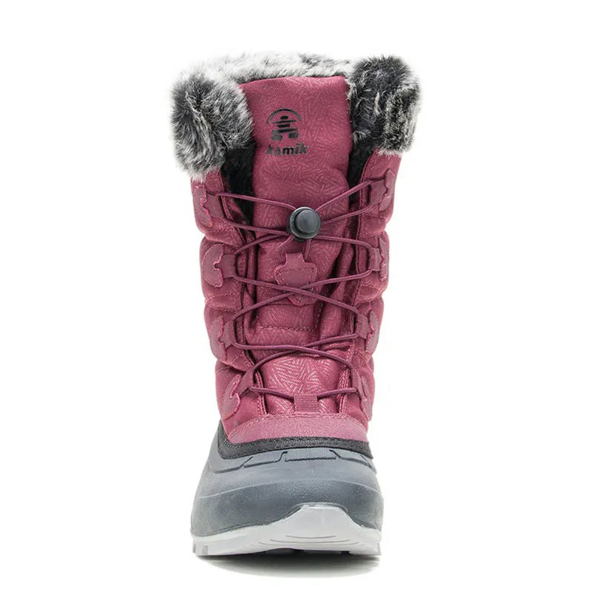 Kamik Momentum 3 Mid Winter Boot (Women) - Burgundy Boots - Winter - High - The Heel Shoe Fitters