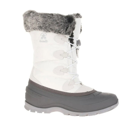 Kamik Momentum 3 Mid Winter Boot (Women) - White Boots - Winter - High - The Heel Shoe Fitters