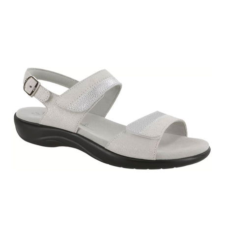 SAS Nudu Backstrap Sandal (Women) - Silver Mist Sandals - Backstrap - The Heel Shoe Fitters
