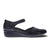 Revere Osaka Wedge Sandal (Women) - Black Lizard Sandals - Wedge - The Heel Shoe Fitters