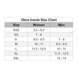 Oboz O FIT Insole Plus Medium Arch Thermal Insole (Unisex) - Grey Accessories - Orthotics/Insoles - Full Length - The Heel Shoe Fitters