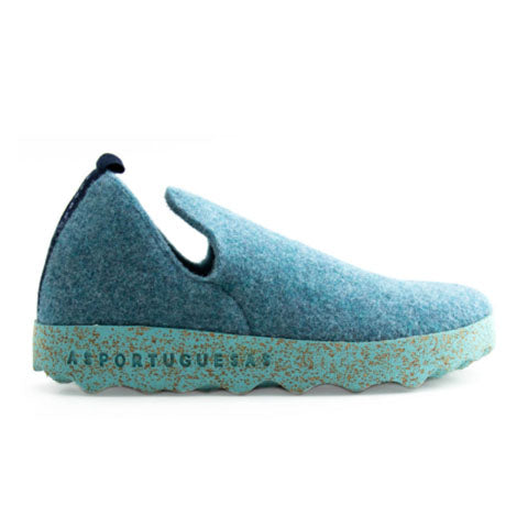 Asportuguesas City (Unisex) - Blue Cloud Dress-Casual - Slip Ons - The Heel Shoe Fitters