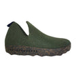 Asportuguesas City Tweed (Men) - Military Green Dress-Casual - Slippers - The Heel Shoe Fitters