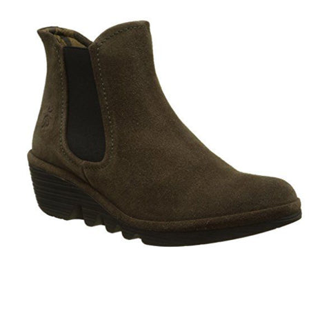 Fly London Phil (Women) - Oil Suede Sludge Boots - Fashion - Chelsea - The Heel Shoe Fitters