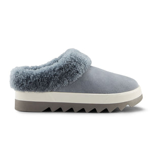 Cougar Petra Suede (Women) - Ash Blue Dress-Casual - Slip Ons - The Heel Shoe Fitters