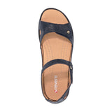 Revere Portofino Backstrap Sandal (Women) - Navy Lizard Sandals - Backstrap - The Heel Shoe Fitters