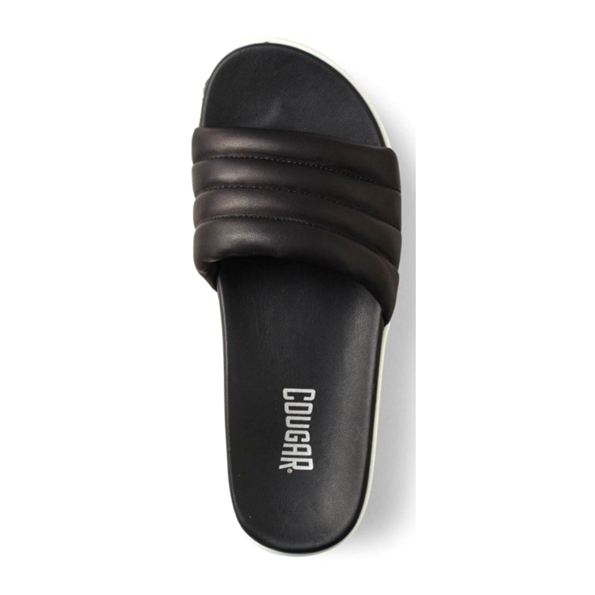 Cougar Prato (Women) - Black Sandals - Slide - The Heel Shoe Fitters