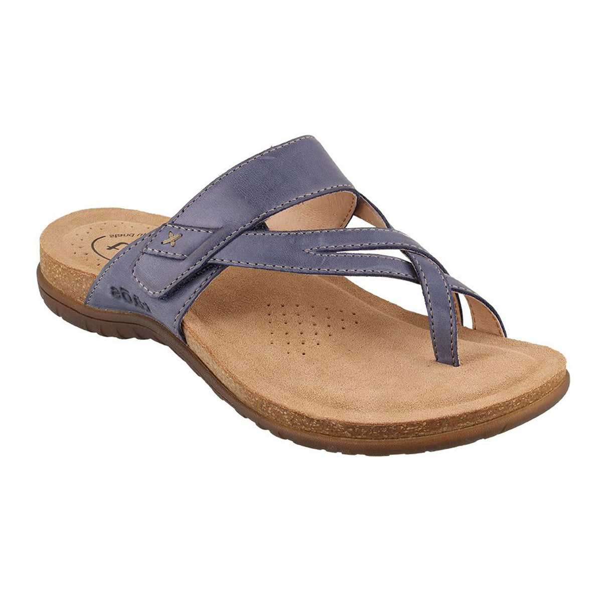 Taos Perfect Sandal (Women) - Dark Blue Sandals - Thong - The Heel Shoe Fitters